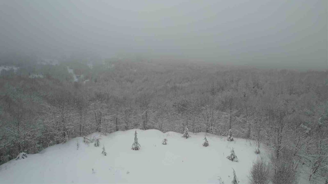 Zonguldak’ta Yoğun Kar Yağışı Sonrası Trafik Akışı Normale Döndü