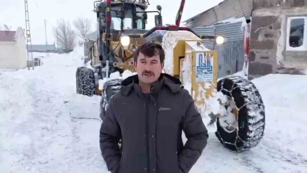 Zorlu Kış Koşullarında Karla Mücadele Çalışmaları