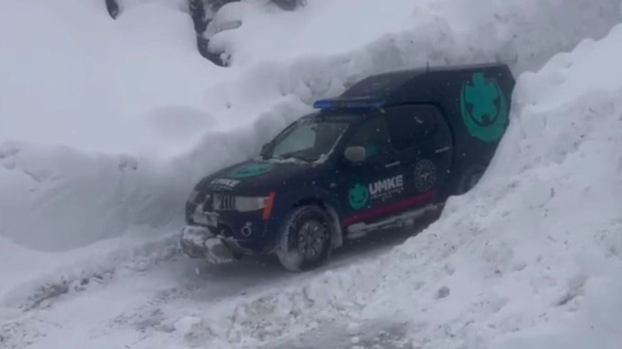 Zorlu Kış Şartlarında UMKE'nin Önemli Kurtuluşu