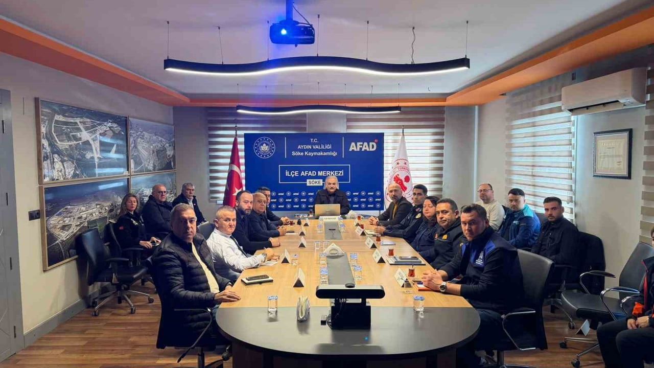 AFAD'dan Şiddetli Yağış Öncesi Koordinasyon Toplantısı
