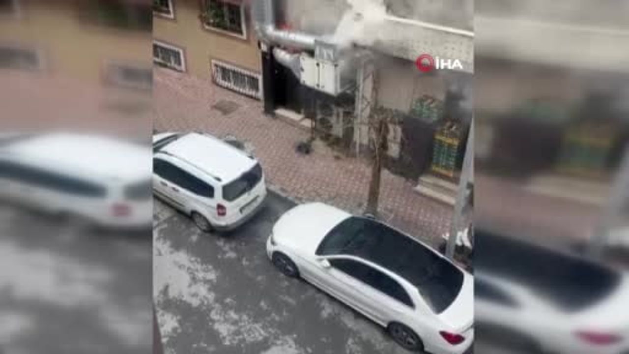 Bayrampaşa'da Restoranda Yangın Paniği