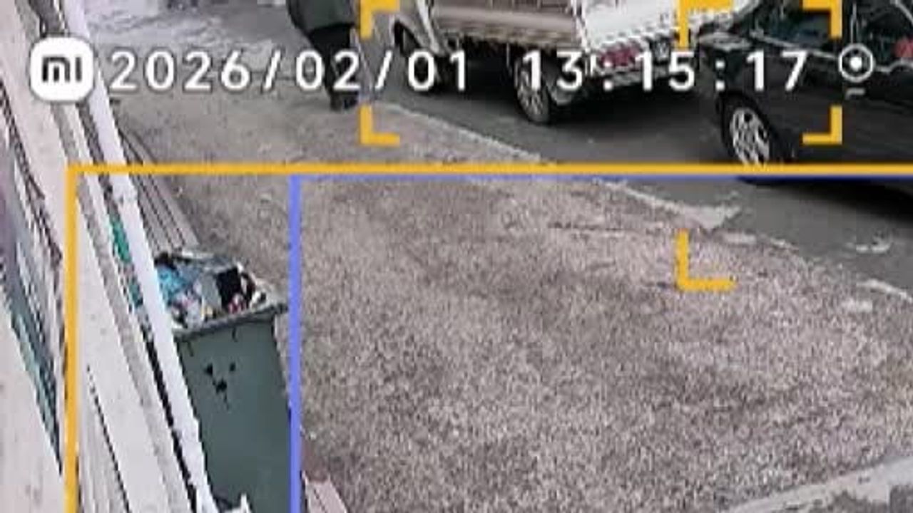 Bursa'da Damat Saldırısı Güvenlik Kamerasında