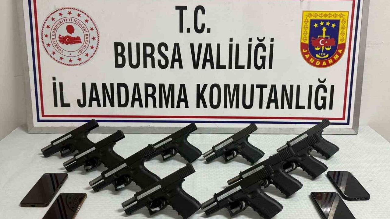 Bursa'da Jandarma'dan Silah Operasyonu