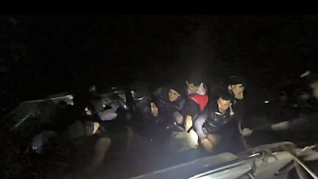 Çanakkale'de Kaçak Göçmen Operasyonu