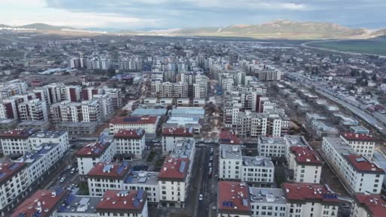 Gaziantep’te Deprem Konutları Hızla Tamamlanıyor