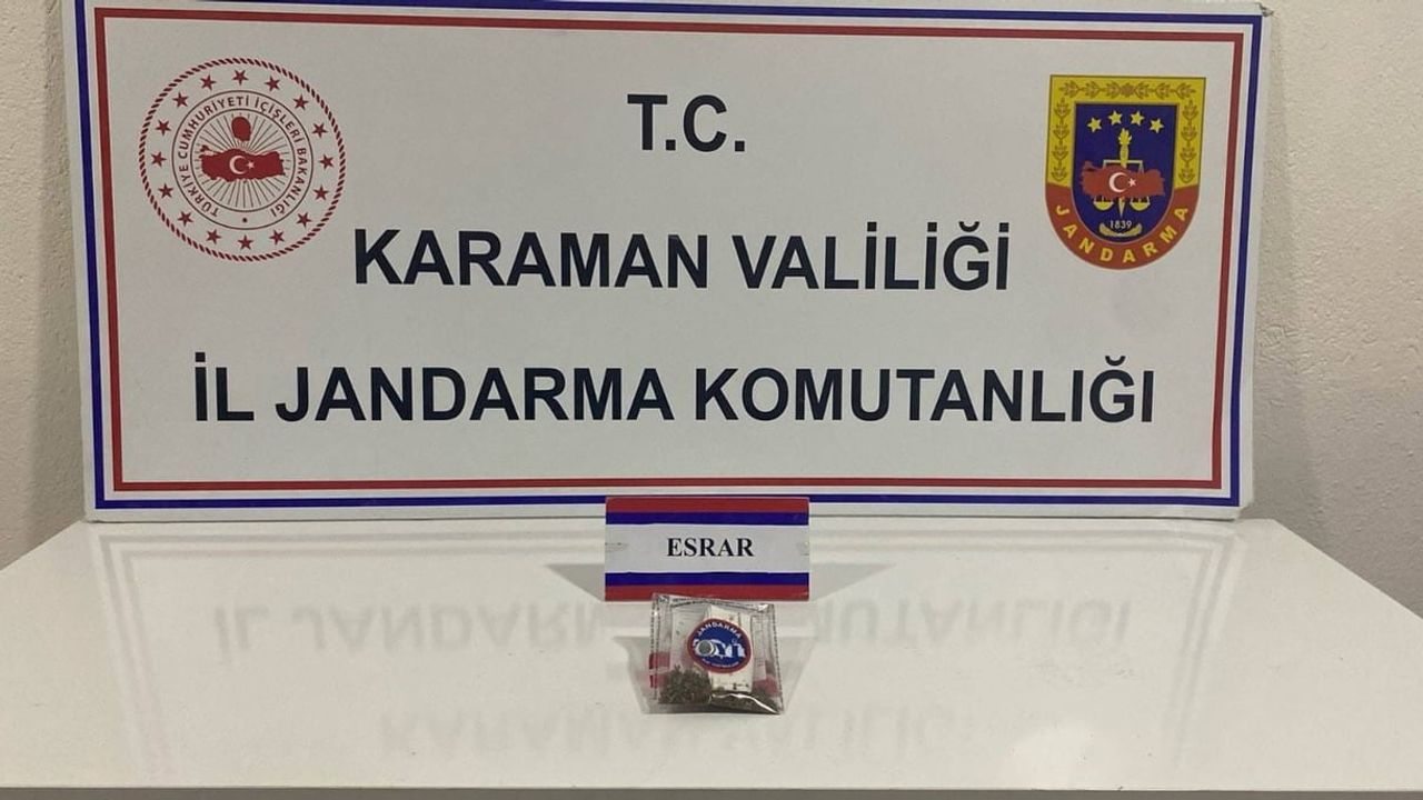 Karaman'da Jandarma Operasyonu: 6 Kişi Tutuklandı