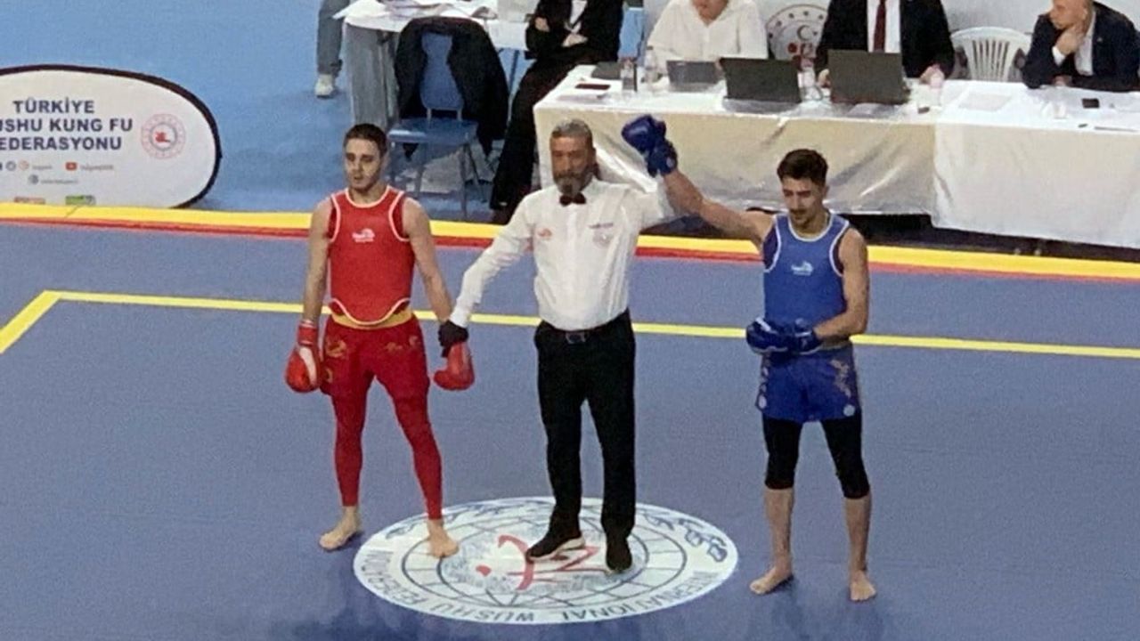 Kastamonu Üniversitesi Wushu Şampiyonasında Türkiye İkincisi Oldu