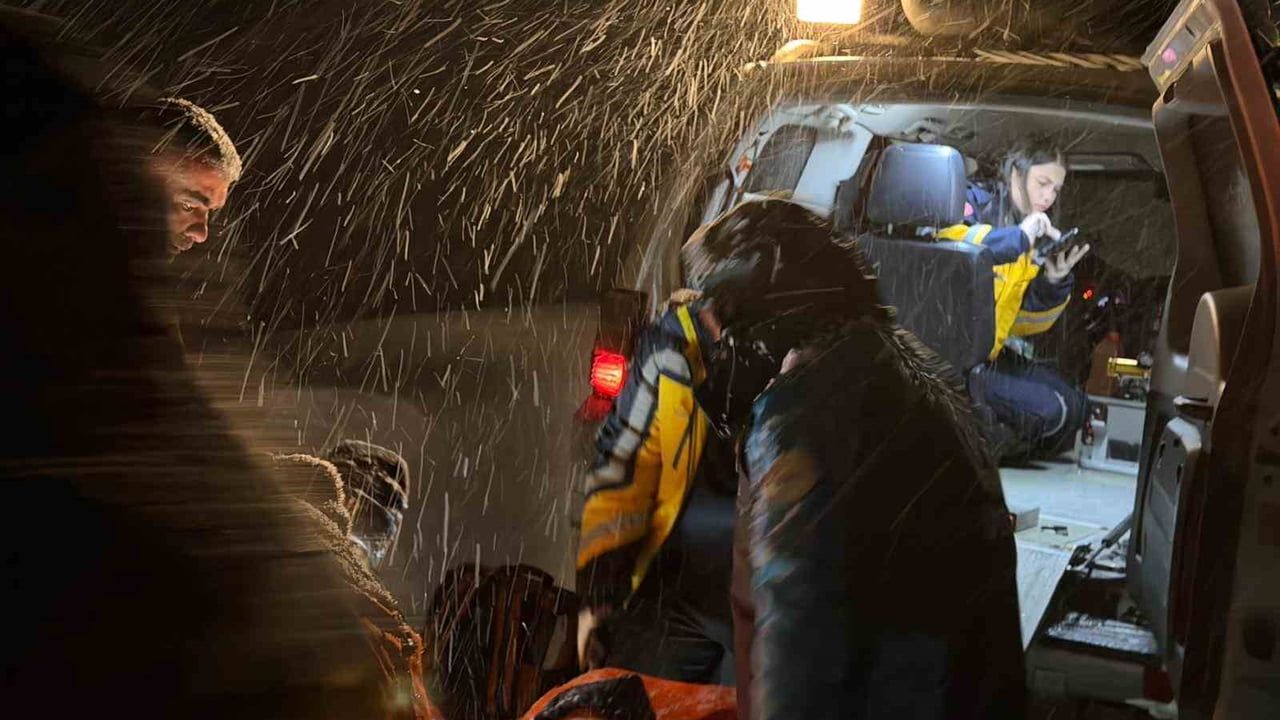 Ovacık'ta Hayat Kurtaran Müdahale