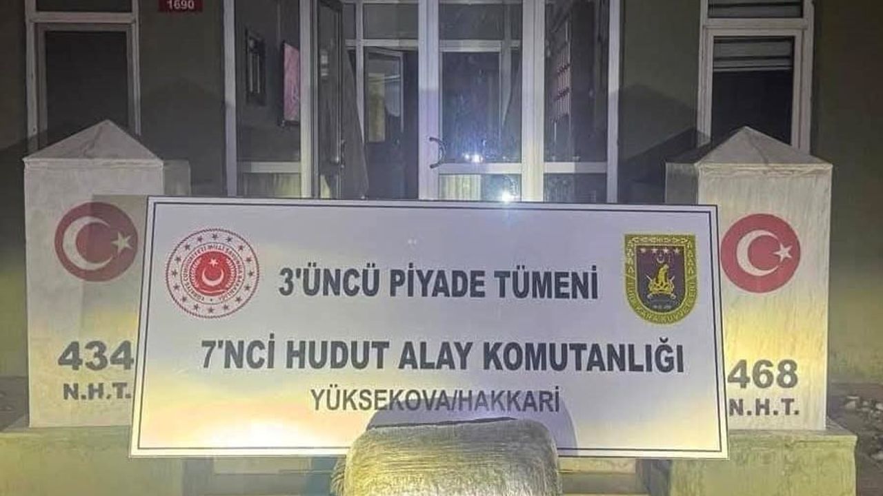Sınırda Uyuşturucu Operasyonu: 5 Kilo 842 Gram Ele Geçirildi