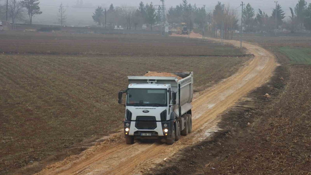 Suruç’ta Mezarlık Yolu Çalışmaları Başladı