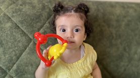 Mersin'de 9 Aylık Ela'nın Kalbindeki Delik Ameliyatsız Kapatıldı