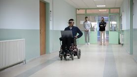 Edirne'de Göz Hareketleriyle Kontrol Edilen Tekerlekli Sandalye Geliştirildi