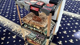 Erzurum'daki Camide Yolculara İkram