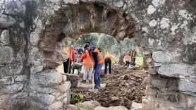 Herakleia Antik Kenti'nde Pati İzleri ve Tarihi Eserler Ortaya Çıktı