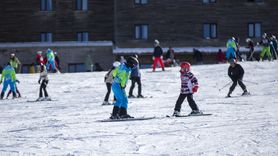 Kartalkaya'da Yarıyıl Tatili Yoğunluğu