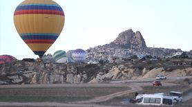 Kapadokya'da Turist Sayısında Artış
