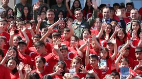 Ereğli'de Öğrencilerin Helikopter Görme Hayali Gerçekleşti