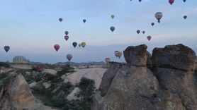 Kapadokya Hava Balonlarıyla 5 Milyona Yakın Turist Ağırladı