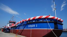 Ulaştırma ve Altyapı Bakanı Uraloğlu'ndan DÖKER-1 Çamur Taşıma Barcının Hizmete Alınması