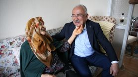 110 Yaşında Hayriye Nineye Anneler Günü Ziyareti