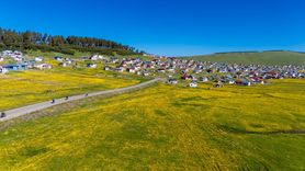 Ardahan Göle'de Bisiklet Etkinliği: Doğanın Güzellikleri Pedallandı