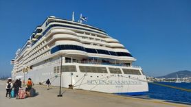 Bodrum'a Seven Seas Splendor İle Gelen 720 Yolcu
