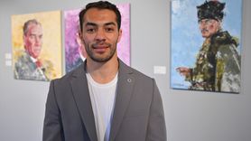 Emirhan Bıçakcı'nın "Atatürk Portreleri" Sergisi İktisadi Bağımsızlık Müzesi'nde Açıldı