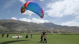 Erzincan'da Engellilere Yöelik Yamaç Paraşütü Etkinliği