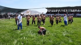 Karaadilli Yağlı Güreşleri'nde Feyzullah Aktürk Şampiyon Oldu