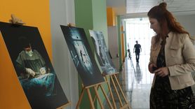 Kayseri Şehir Hastanesi'nde Sağlıkçılar İçin Fotoğraf Sergisi Açıldı