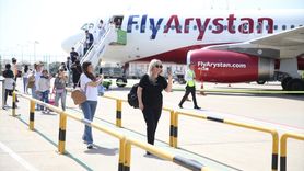 Kazakistan'dan Gazipaşa'ya Yönelik İlk Charter Uçuşlar Başladı