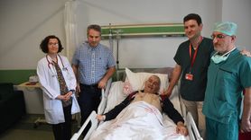 Samsun'da Çift Taraflı Şah Damarı Tıkanıklığına Açık Kalp Ameliyatı