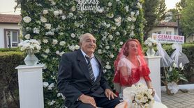 Adana'da Huzurevinde Tanışan Çift Evlendi