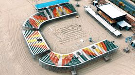 Alanya'da Avrupa Plaj Hentbolu Şampiyonaları İçin Hazırlıklar Devam Ediyor