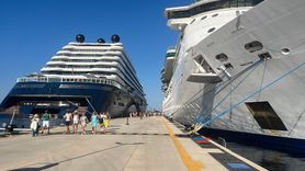 Bodrum'a İki Kruvaziyerle 2.643 Yolcu Geldi