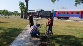 Edirne'deki Nostaljik Kara Tren Ziyarete Açıldı