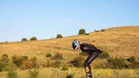 Erzincan'da Dünya Kaykay İniş Şampiyonası Heyecanı