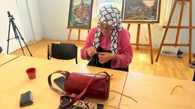 Isparta'da Geleneksel Deri İşlemeciliği Kursu