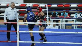 Kırklareli'de Hayrullah Camadan Gençler Türkiye Muaythai Şampiyonası Devam Ediyor