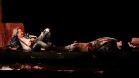 Samsun'da 'Fareler ve İnsanlar' Tiyatro Gösterimi