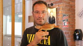 Bahadın Beldesi'nin Maskotu: Ökkeş İguana