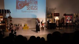 Başkentte 'Vatan Sevgisi' Tiyatrosu İzleyiciyle Buluştu