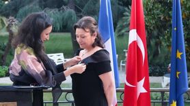 Doç. Dr. Leman Figen Yılmaz'a Fransa'dan Nişan