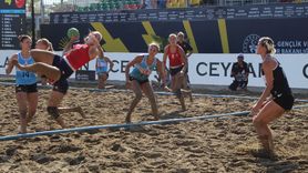 EHF Avrupa Plaj Hentbol Şampiyonası Antalya'da Başladı