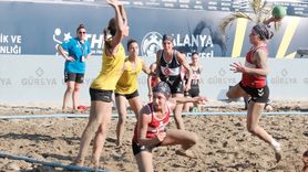 EHF Avrupa Plaj Hentbolu Şampiyonası Antalya'da Sürüyor