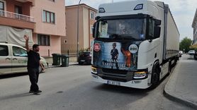 Erzincan'dan Filistin ve Suriye'ye İnsani Yardım Gönderildi