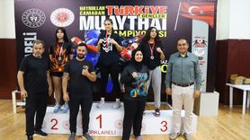 Kırklareli'de Gençler Türkiye Muaythai Şampiyonası Tamamlandı