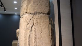 Sivas Arkeoloji Müzesinde Geç Hitit Dönemine Ait İspekçir Steli Sergileniyor