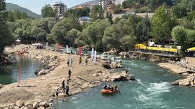Türkiye Rafting Şampiyonası Munzur Çayı'nda Gerçekleşti