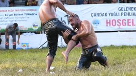 291. Tarihi Çardak Yağlı Pehlivan Güreşleri'nde Feyzullah Aktürk Zafere Ulaşdı